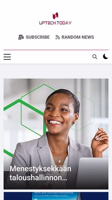 Screenshot of uptech.today