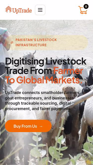 Screenshot of uptrade.org