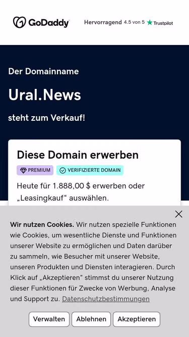Screenshot of ural.news
