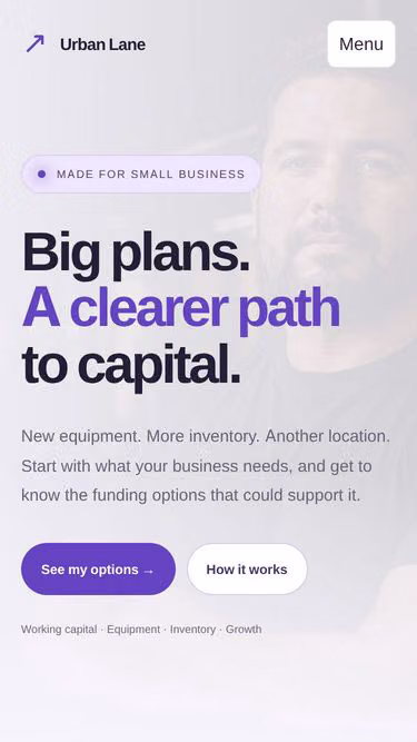 Screenshot of urbanlane.help