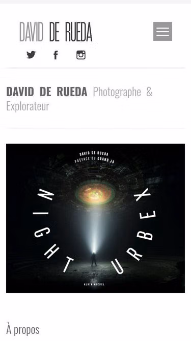 Screenshot of urbex.fr