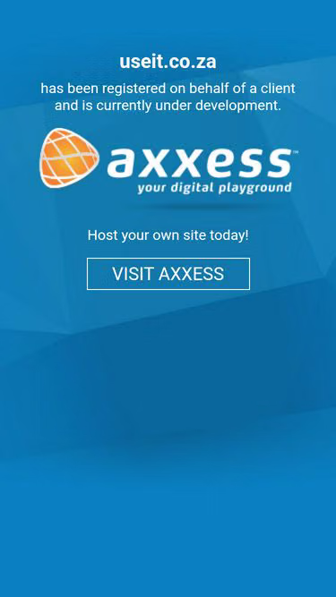 Screenshot of useit.co.za