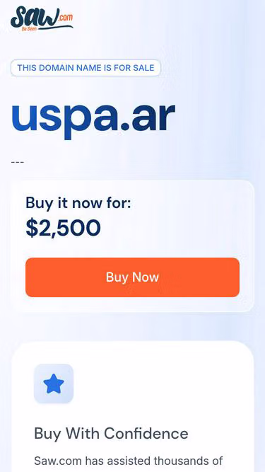 Screenshot of uspa.ar