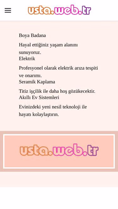Screenshot of usta.web.tr