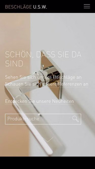 Screenshot of usw.ch
