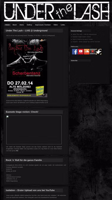 Screenshot of utl.dk