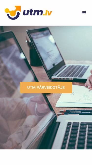 Screenshot of utm.lv