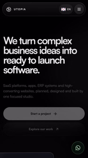 Screenshot of utopia.app.br