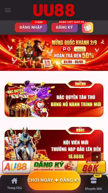Screenshot of uu88.email