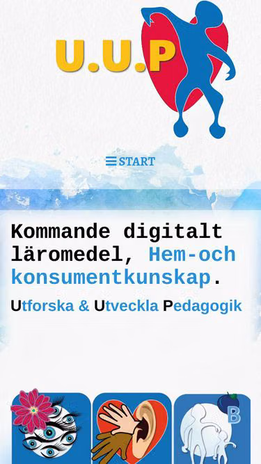 Screenshot of uup.nu