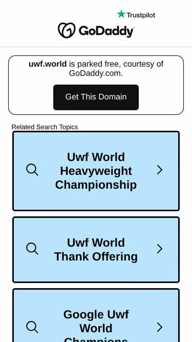 Screenshot of uwf.world