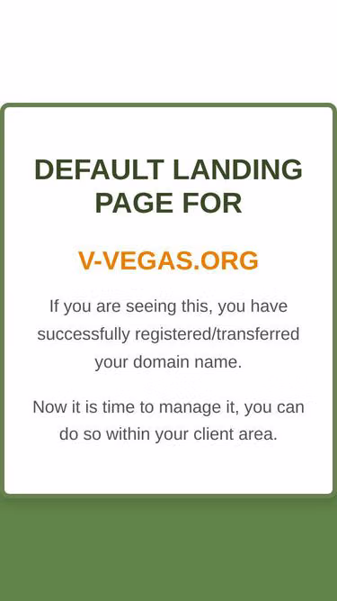 Screenshot of v-vegas.org