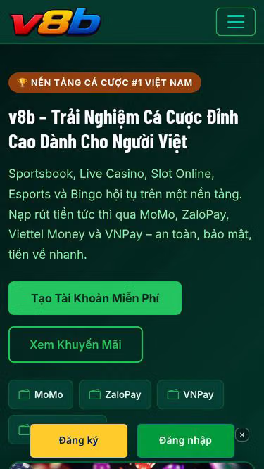 Screenshot of v8b.bar