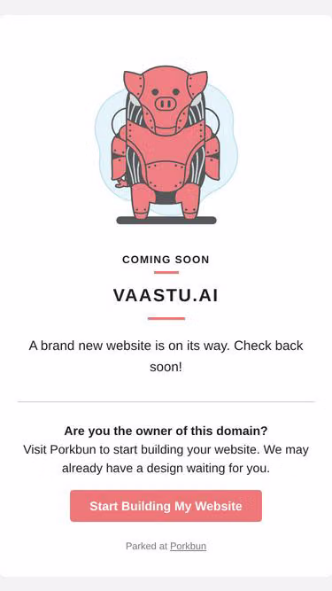 Screenshot of vaastu.ai