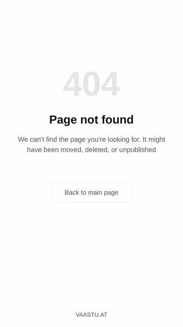 Screenshot of vaastu.at