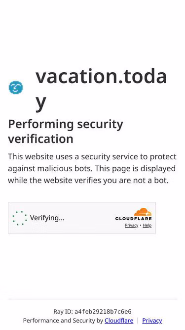 Screenshot of vacation.today