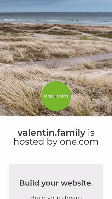 Screenshot of valentin.family