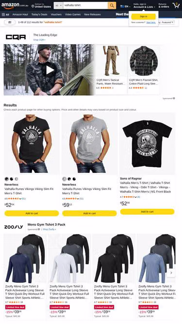 Screenshot of valhalla.com.au