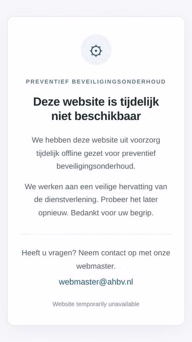 Screenshot of valion.nl