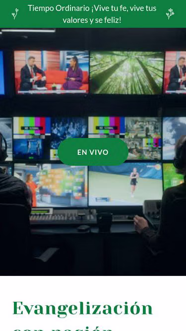 Screenshot of valores.media