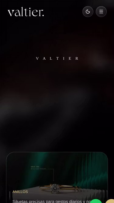 Screenshot of valtier.io