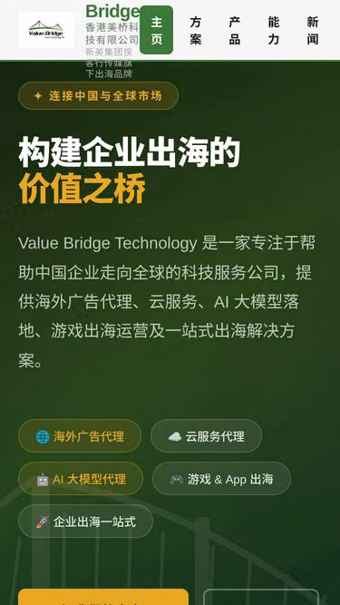 Screenshot of valuebridge.hk