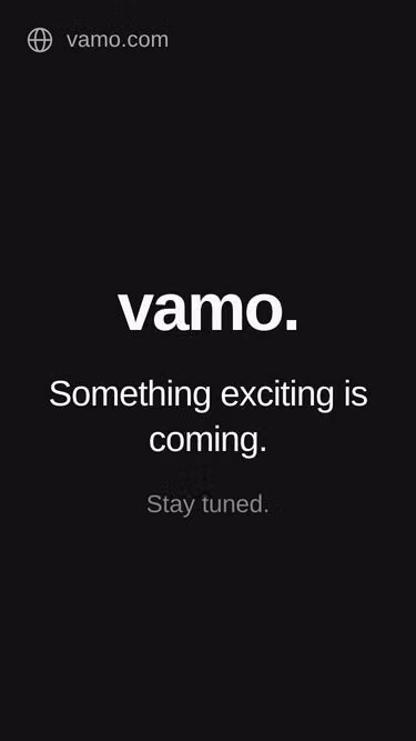 Screenshot of vamo.com
