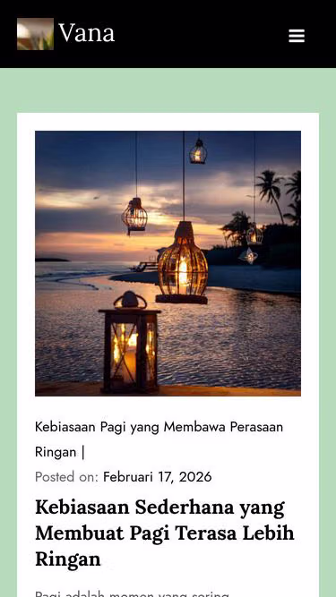 Screenshot of vana.onl