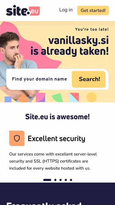 Screenshot of vanillasky.si