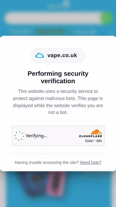 Screenshot of vape.uk