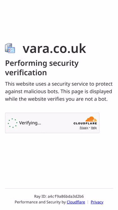 Screenshot of vara.co.uk