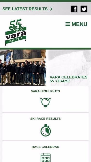 Screenshot of vara.org