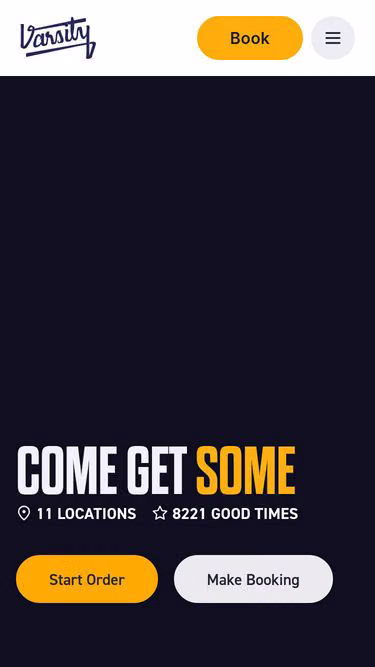 Screenshot of varsity.com.au