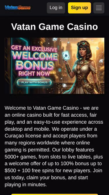 Screenshot of vatangame.eu