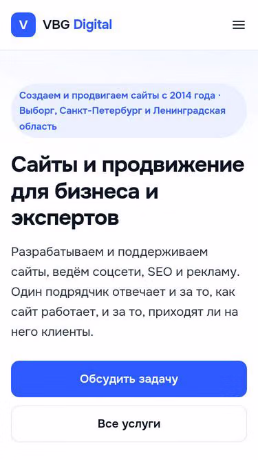 Screenshot of vbg.su