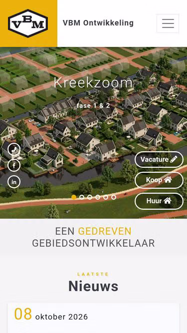Screenshot of vbm.nl