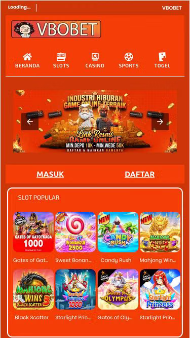 Screenshot of vbobet.org