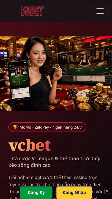 Screenshot of vcbet.bar