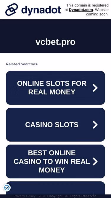 Screenshot of vcbet.pro