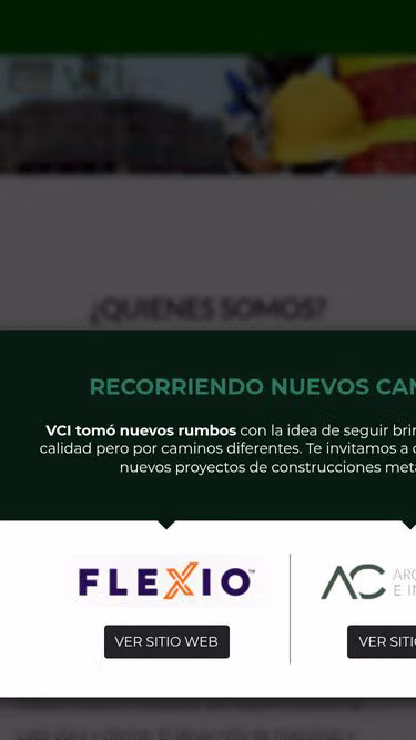 Screenshot of vci.com.ar