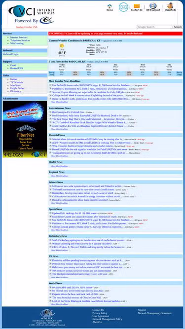 Screenshot of vci.net