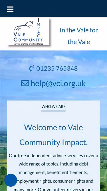 Screenshot of vci.org.uk