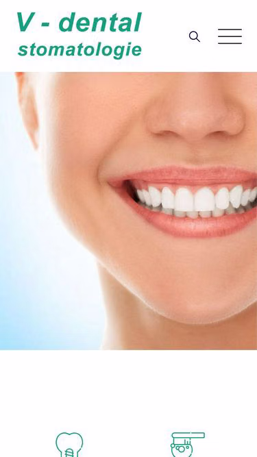 Screenshot of vdental.ro