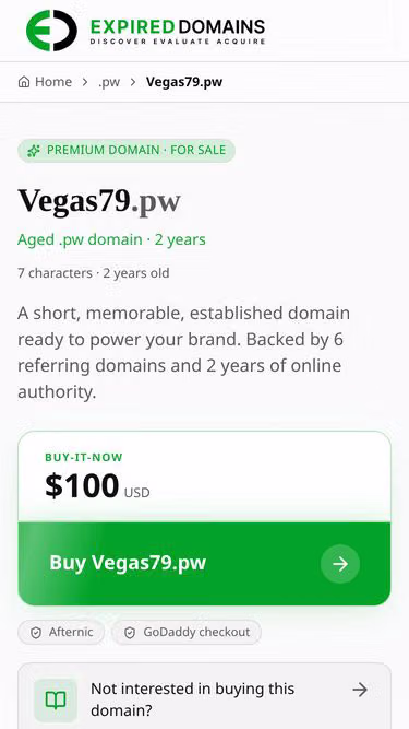 Screenshot of vegas79.pw