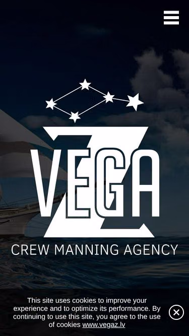 Screenshot of vegaz.lv
