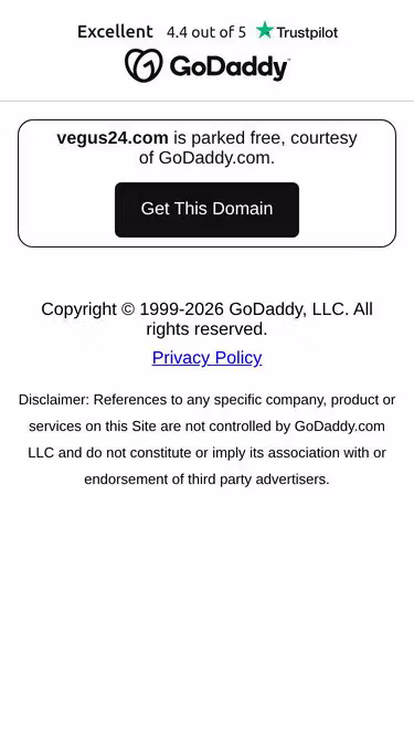 Screenshot of vegus24.com