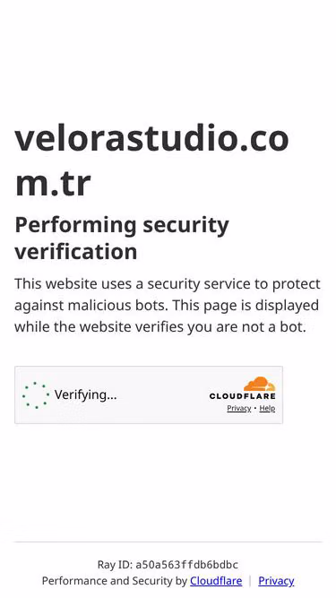Screenshot of velorastudio.com.tr