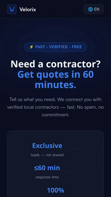 Screenshot of velorix.net