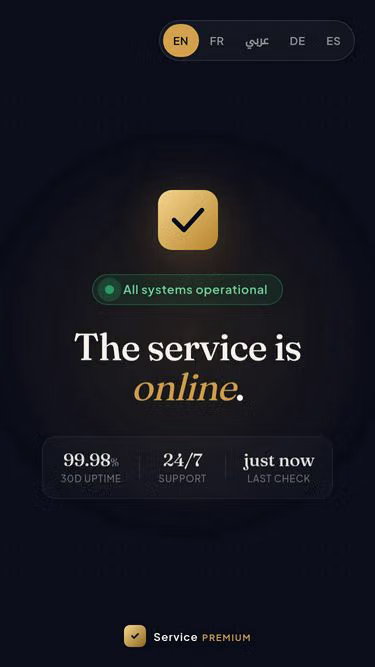 Screenshot of veltrion.cc
