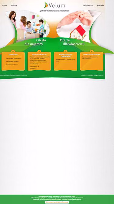 Screenshot of velum.pl